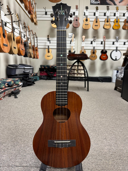 KoAloha KTM-10RP Solid Koa Royal Pikake Tenor Ukulele w/Case - Pre Loved