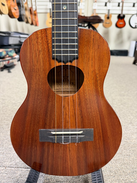 KoAloha KTM-10RP Solid Koa Royal Pikake Tenor Ukulele w/Case - Pre Loved