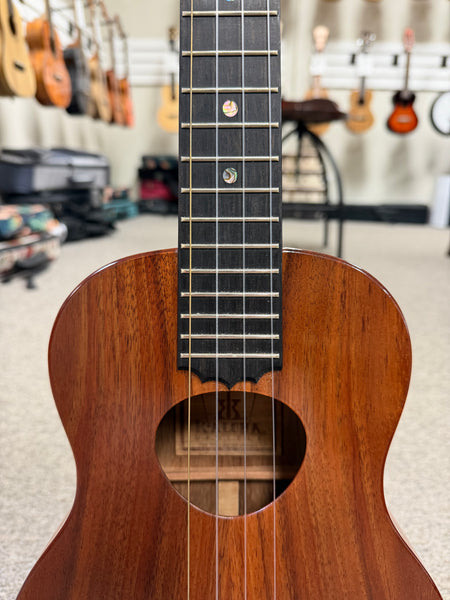 KoAloha KTM-10RP Solid Koa Royal Pikake Tenor Ukulele w/Case - Pre Loved