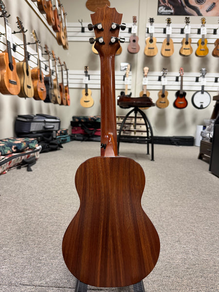 KoAloha KTM-10RP Solid Koa Royal Pikake Tenor Ukulele w/Case - Pre Loved