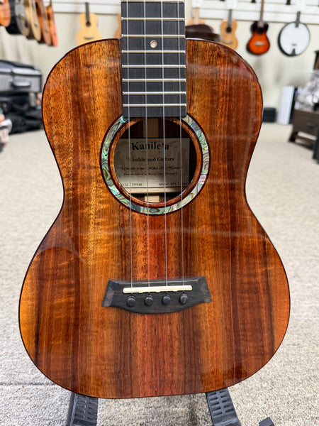 Kanile'a KPA-T Solid Koa Electric Tenor Ukulele w/Case - Pre Loved