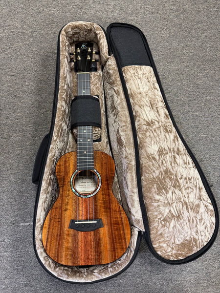 Kanile'a KPA-T Solid Koa Electric Tenor Ukulele w/Case - Pre Loved