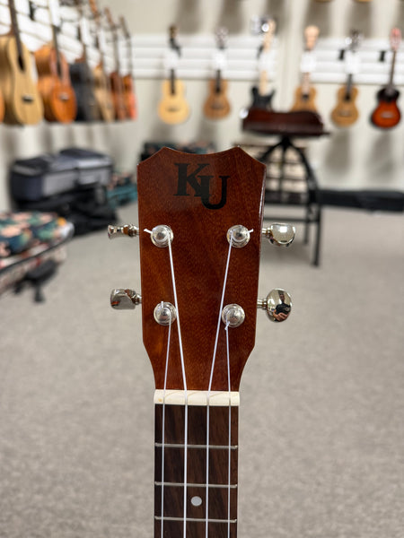 Kanile'a Custom SS Solid Koa Super Soprano Ukulele w/Case - Pre Loved - Made in Hawaii !!