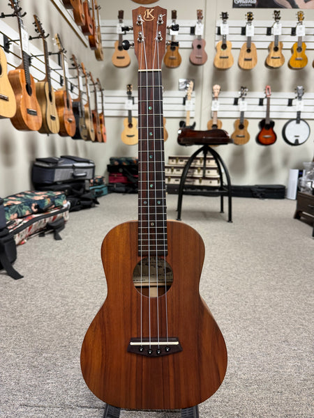 Kanile'a K1-T Natural Solid Koa Electric Tenor Ukulele w/Case - Pre Loved - Made in Hawaii