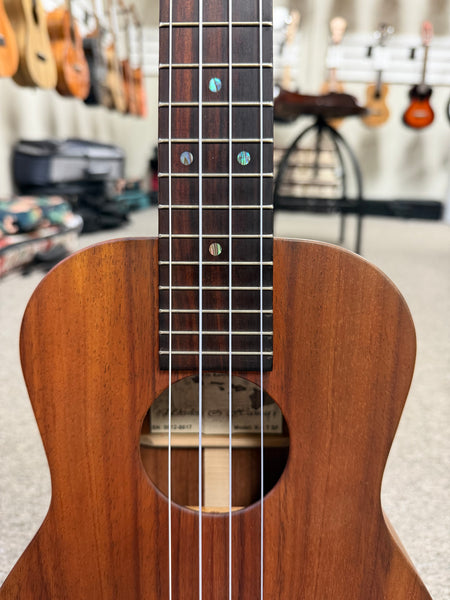 Kanile'a K1-T Natural Solid Koa Electric Tenor Ukulele w/Case - Pre Loved - Made in Hawaii