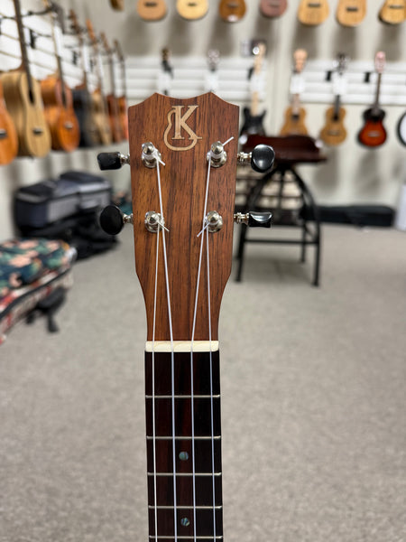 Kanile'a K1-T Natural Solid Koa Electric Tenor Ukulele w/Case - Pre Loved - Made in Hawaii