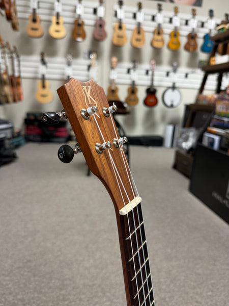 Kanile'a K1-T Natural Solid Koa Electric Tenor Ukulele w/Case - Pre Loved - Made in Hawaii