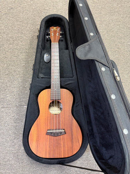 Kanile'a K1-T Natural Solid Koa Electric Tenor Ukulele w/Case - Pre Loved - Made in Hawaii