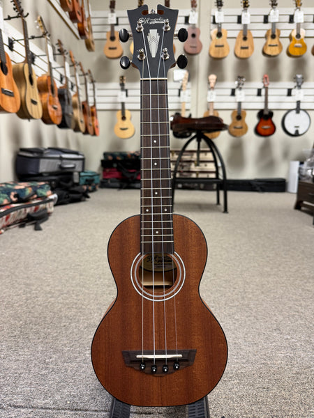 D'Angelico Premier Mahogany Soprano Ukulele w/Case - Pre Loved