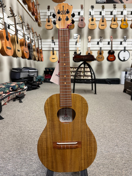 KoAloha KTO-10 Solid Acacia Opio Tenor Ukulele w/Case #3