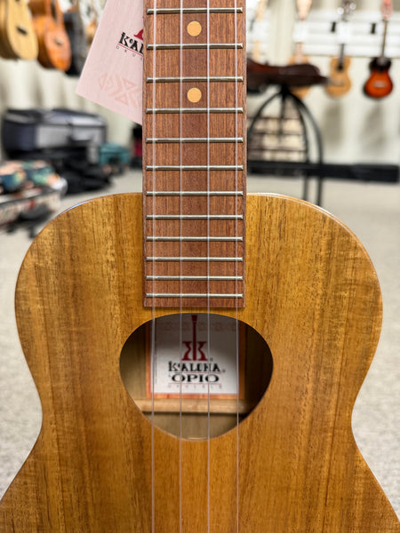 KoAloha KTO-10 Solid Acacia Opio Tenor Ukulele w/Case #3