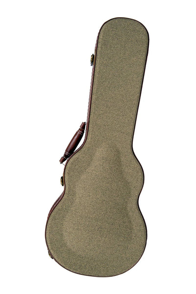 KALA Concert Ukulele Hardshell Case - Archtop Olive Tweed - OEC-AT