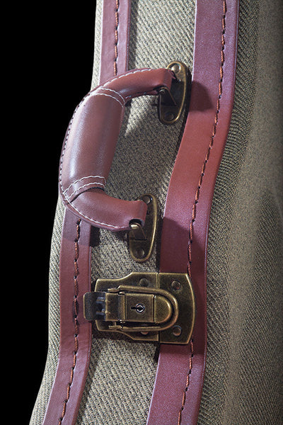 Ohana UOT-27 Olive Twill Tenor Hardshell Case