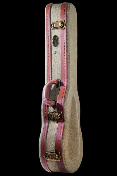 Ohana UOT-27 Olive Twill Tenor Hardshell Case
