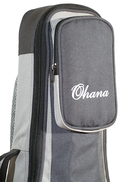 Ohana DSC-27GY Grey Tenor Ukulele Case