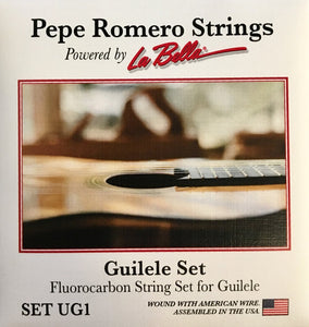 Pepe Romero UG1 Fluorocarbon Guilele/Guitalele/Guitarlele Strings - A to A tuning