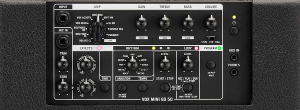 VOX Mini Go 50 Portable Guitar Amplifier w/Built in Effects