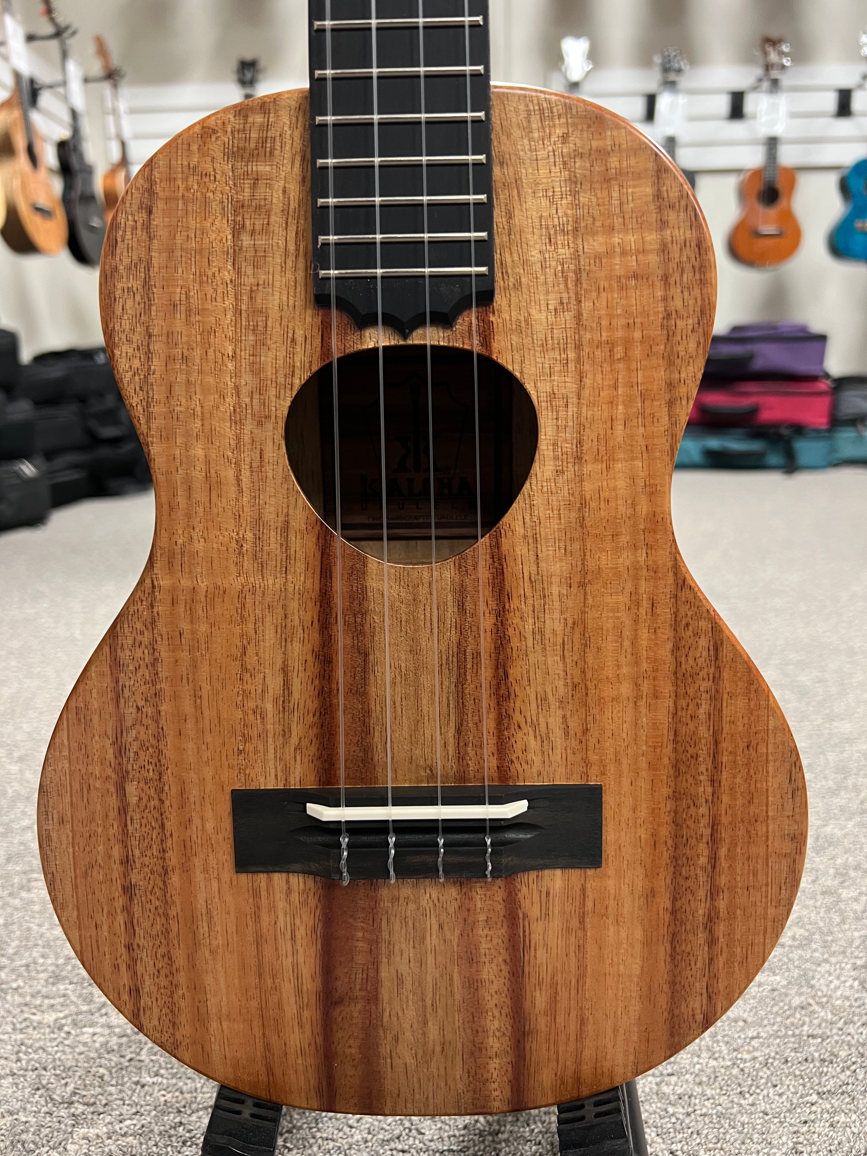 KoAloha Concert ROYAL PIKAKE All Solid Koa KCM-00RP Satin Made in Hawaii  Ukulele w/ KoAloha Brand Hardcase P139