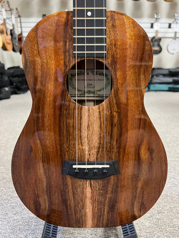 Kanile'a K1-B Koa Baritone Ukulele w/Case - Made in Hawaii - Aloha