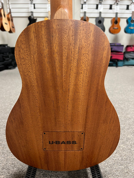 KALA Bakithi Kumalo Signature Mahogany Acoustic-Electric U-Bass w/Case - UBASS - Aloha City Ukes