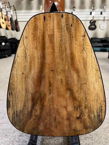 Romero Creations Daniel Ho 6 String Spalted Mango Nylon Guitar w/Case  - Aloha City Ukes