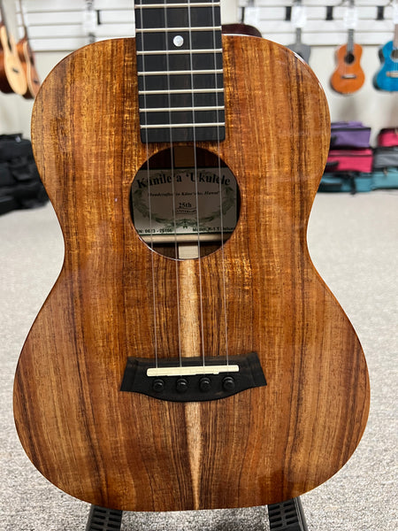 Kanile a K1 T Solid Deluxe Koa Tenor Ukulele w Case Made in
