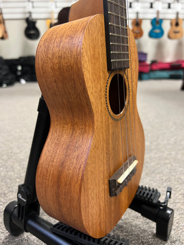 Pono MS Solid Mahogany Soprano Ukulele - Aloha City Ukes