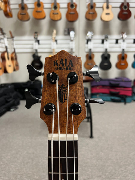KALA Bakithi Kumalo Signature Mahogany Acoustic-Electric U-Bass w/Case - Aloha City Ukes