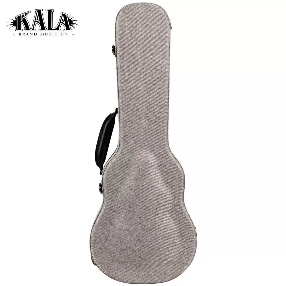 Kala GTB-AT Baritone Archtop Hardshell Case Grey Tweed