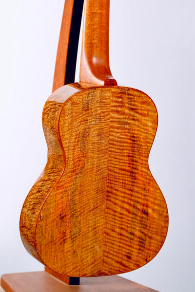Coast Ukulele Custom Solid Torrefied Spruce/Mango Tenor Ukulele w/Case #110