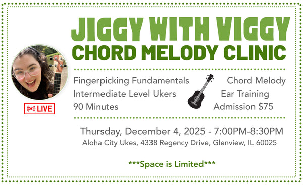 Fingerstyle/ Chord Melody Clinic - Getting Jiggy with Viggy