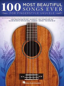 100 Most Beautiful Songs Ever for Fingerstyle Ukulele - Easy Tablature - Aloha City Ukes