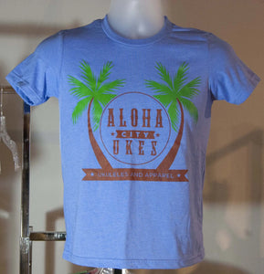 Aloha City Ukes Logo T-Shirt (YOUTH) - Super Soft - Aloha City Ukes