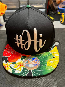 Aloha Hashtag HI Hat/Cap   #HI - Aloha City Ukes