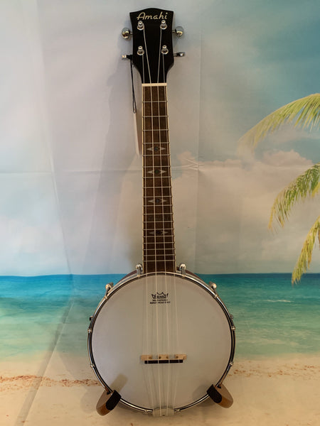 Amahi Concert Banjolele - Banjo Ukulele BANJOUKE-24 - Aloha City Ukes