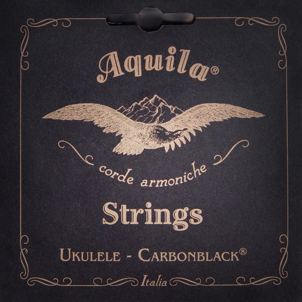 Aquila Concert Soprano Ukulele Strings - Carbon Black - AQ-CB-C - Aloha City Ukes