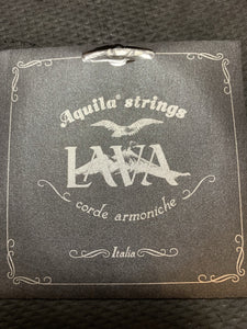 Aquila Lava Strings Baritone Conversion Ukulele Strings -Black -GCEA 1 - Aloha City Ukes