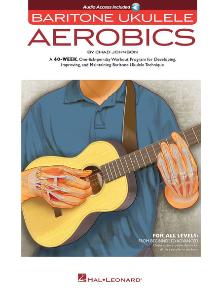 Baritone Ukulele Aerobics Tablature Book Hal Leonard