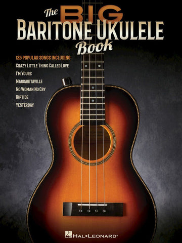 Big Baritone Ukulele Song Book - Easy Tablature Hal Leonard