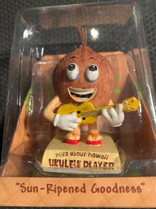 Bobble Heads Nuts About Hawaii Ukulele Player Doll - Aloha City Ukes