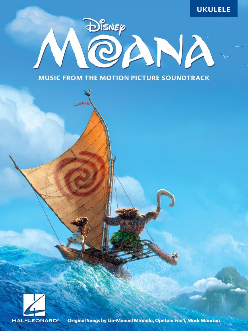 Disney Moana Songbook for Ukulele - Easy Tablature Hal Leonard
