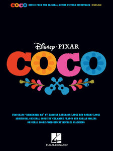 Disney Pixar Coco Songbook for Ukulele - Easy Tablature - Aloha City Ukes
