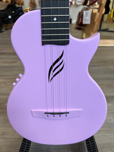 UKULELE Enya Nova U Pro Carbon Fiber Acoustic Plus - Purple Tenor Ukulele w/Ca- Aloha City Ukes
