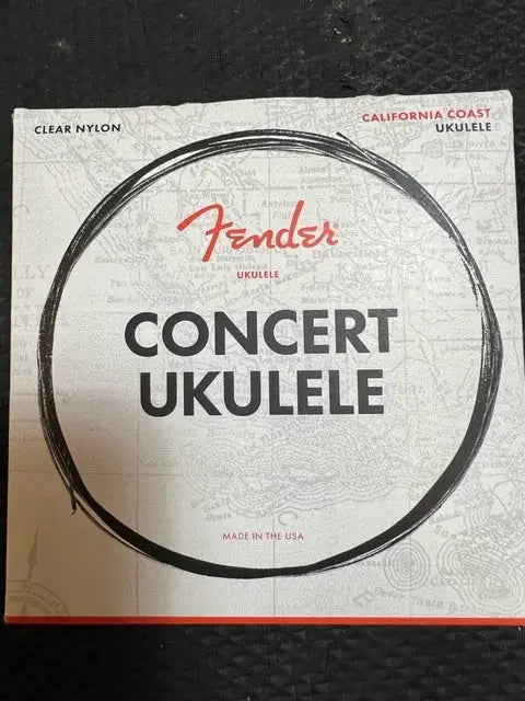 Fender Clear Nylon Concert Ukulele String Set - Aloha City Ukes