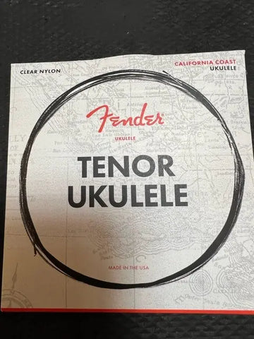 Fender Clear Nylon Tenor Ukulele String Set - Aloha City Ukes
