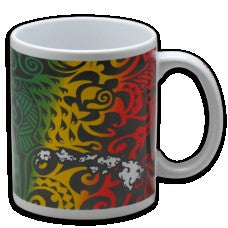 Island Style Coffee Mug - Hawaiian Isles - Aloha City Ukes