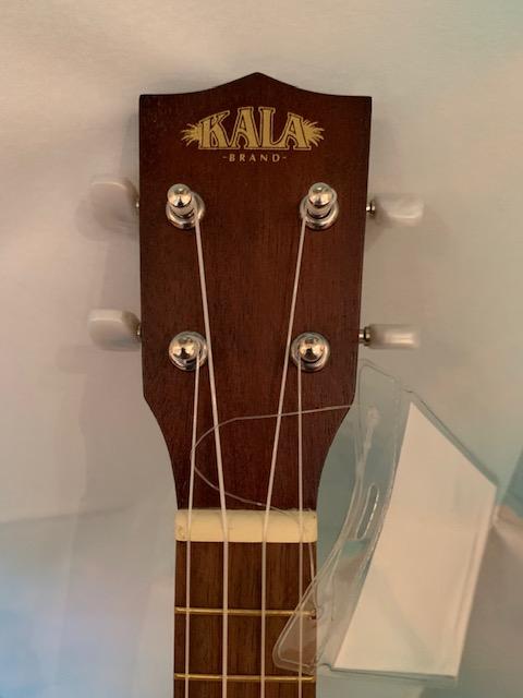 KALA KA-15S-H1 Soprano Ukulele w/Hawaiian Islands Etching - Aloha