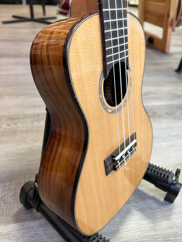 KALA KA-SCAC-C Solid Cedar Top Acacia Concert Ukulele - Aloha City