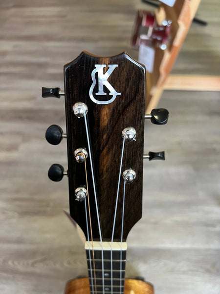 Kanile'a K1-ST5 Solid Koa 5 String Super Tenor Ukulele w/Case - Made in Hawaii!! - Aloha City Ukes