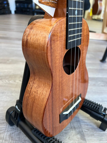 KoAloha KSM-00 Solid Koa Soprano Ukulele - Made in Hawaii - Aloha